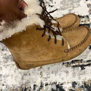 UGG Chestnut Shearling Boots